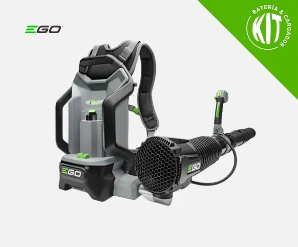 KIT SOPLADOR DE MOCHILA DE 1020 M3/H DE USO AVANZADO - EGO POWER+