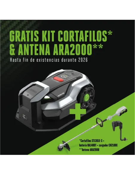 KIT Robot 1500 + Antena ARA2000 (+ KIT ST1301E-S)